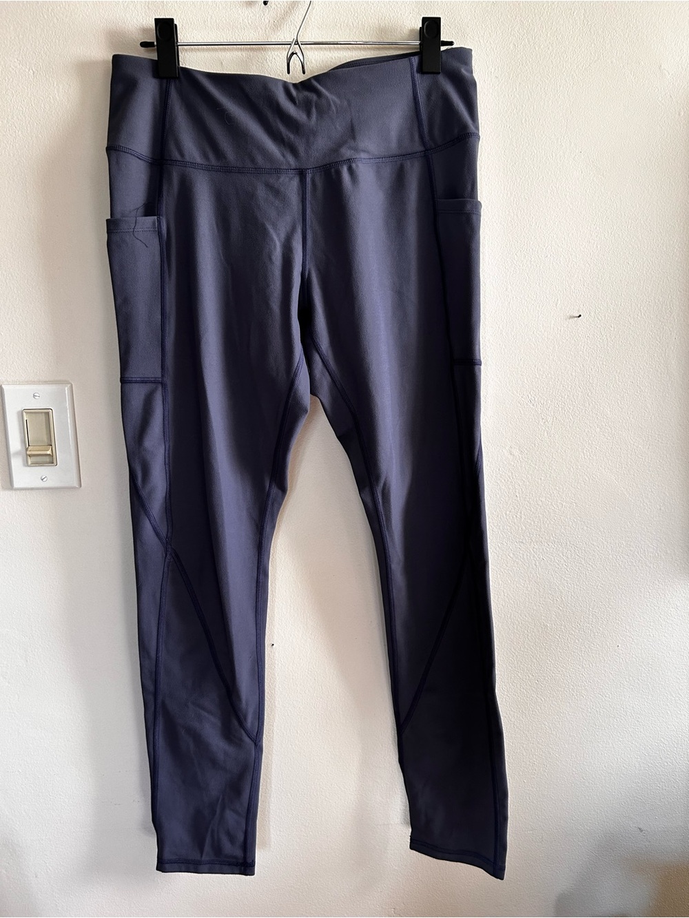 Healthy Yoga High-Rise Pocket Leggings - Deep Navy